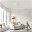 Lalia Home Glam 2 Light 12 Inch Square Flush Mount White