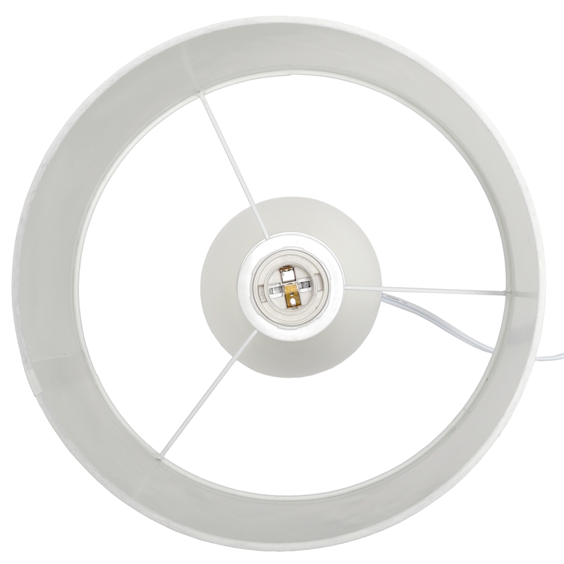 Simple Designs Strikers Basic Table Lamp Light Wood