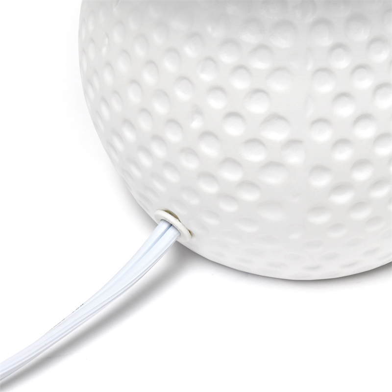 Simple Designs Studded Texture Ceramic Table Lamp Blue