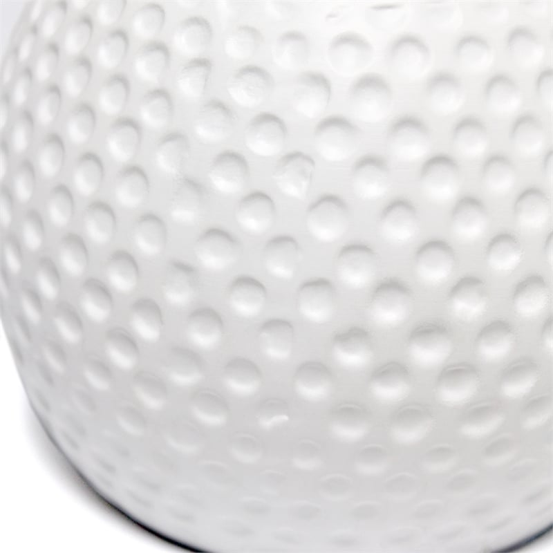 Simple Designs Studded Texture Ceramic Table Lamp Blue