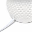 Simple Designs Studded Texture Ceramic Table Lamp White