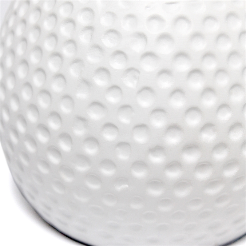 Simple Designs Studded Texture Ceramic Table Lamp White