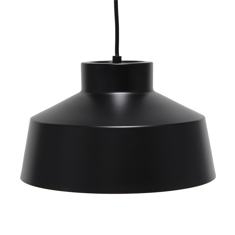 Industrial Barn Pendant Black
