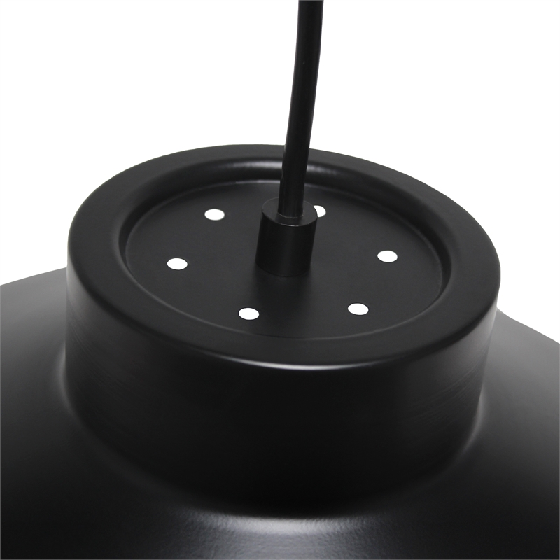 Industrial Barn Pendant Black