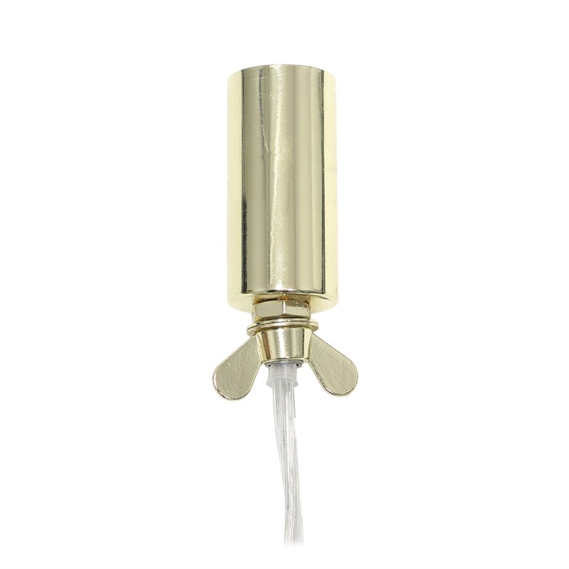 Lalia Home Elipse 10in Metal Crystal Sphere Glamourous Orb Table Lamp Gold