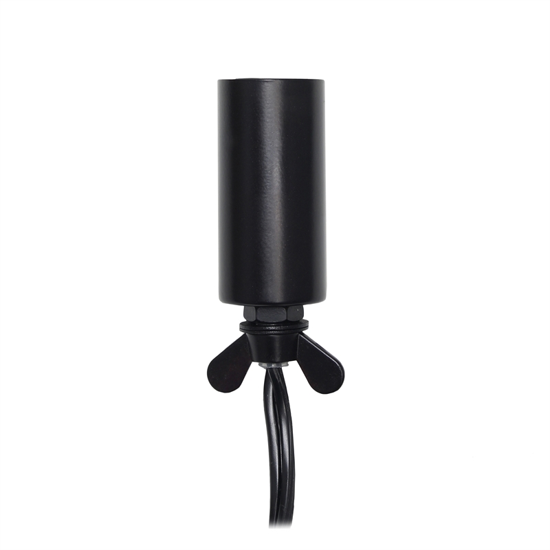 Lalia Home Elipse 10in Metal Crystal Sphere Orb Table Lamp Restoration Bronze