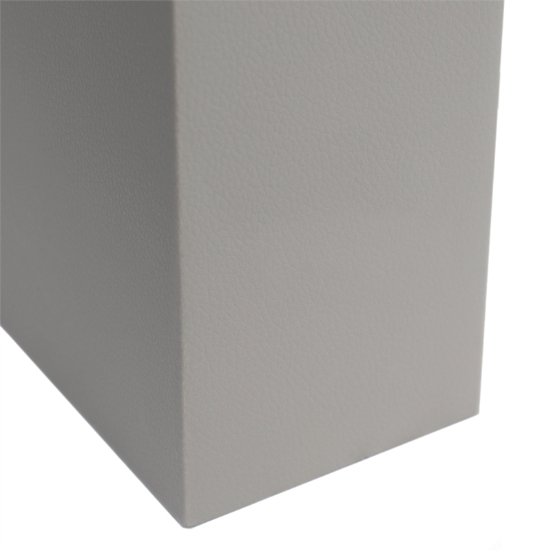 Lalia Home Lexington 21in Leather Base Table Lamp Gray