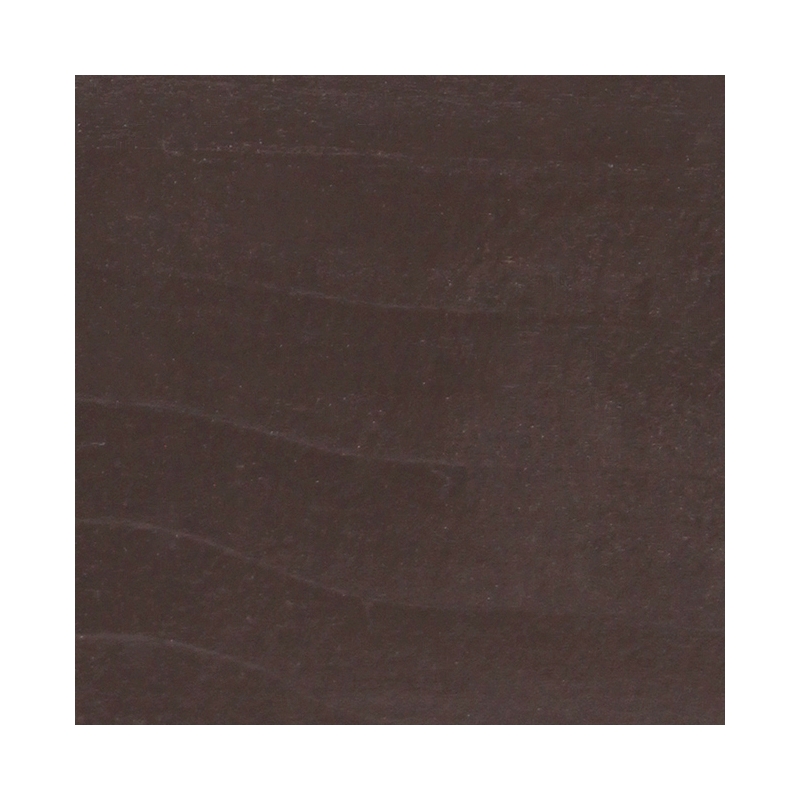 Elegant Designs Wood Tissue Box Cover with Sliding Base & White Script - Brown