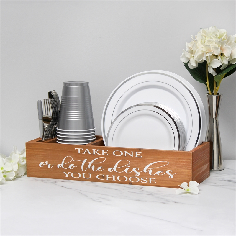 Wood Kitchen Organizer S 