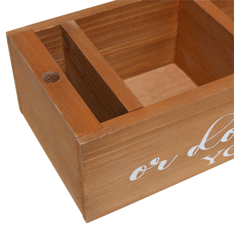 Wood Kitchen Organizer S 
