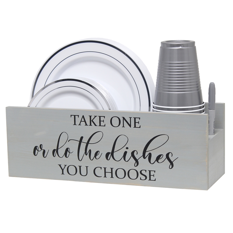 Wood Kitchen Organizer L 
