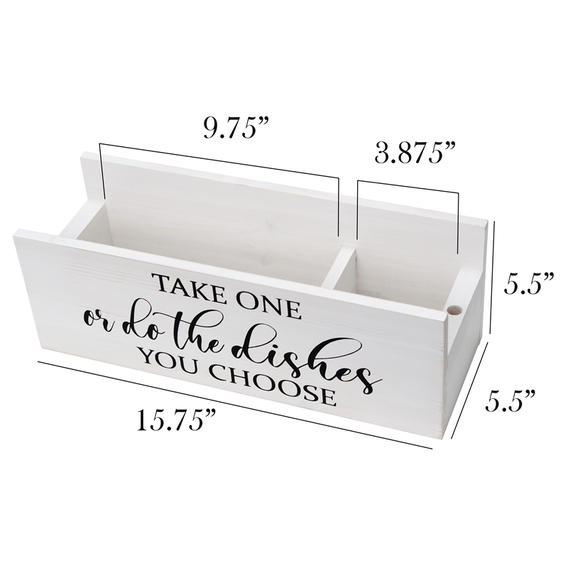 Wood Kitchen Organizer L 