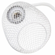 Elegant Designs Mesh Wire Desk Lamp Matte White