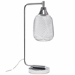 Elegant Designs Mesh Wire Desk Lamp Chrome