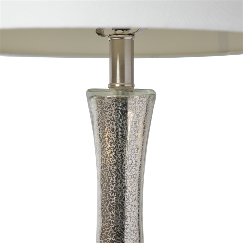Elegant Designs Mercury Glass Vase Table Lamp