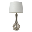 Elegant Designs Mercury Glass Vase Table Lamp