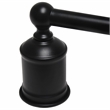 Elegant Designs 3 Light Edison Exposed Bulb Vanity Light Matte Black