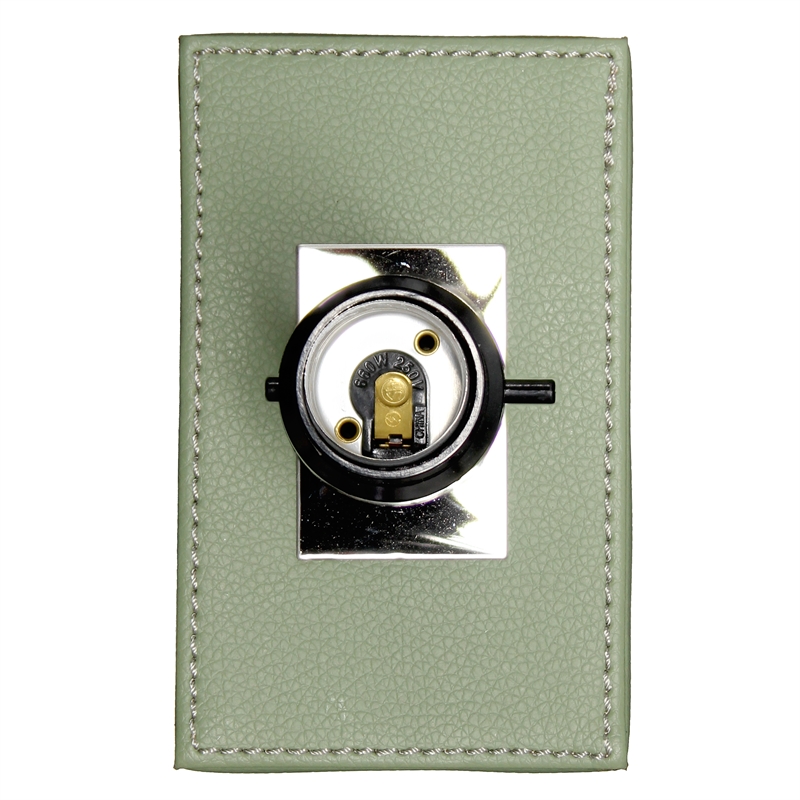 All the Rages Lexington Engineered Wood Table Lamp with USB Port in Green