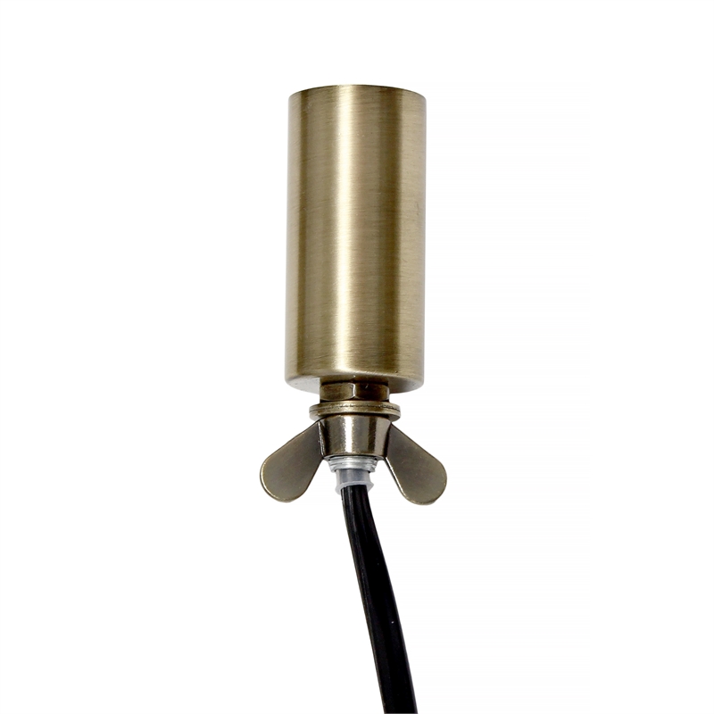 All the Rages Elipse Crystal & Metal Sphere Table Lamp in Antique Brass