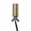 All the Rages Elipse Crystal & Metal Sphere Table Lamp in Antique Brass