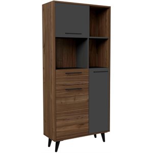 rst brands lindon composite wood bookcase