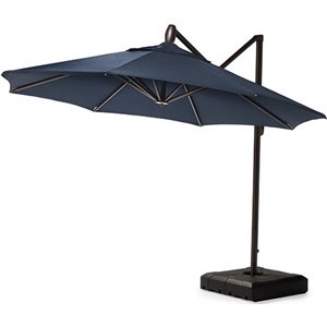 rst brands modular outdoor 10' round umbrella - blue
