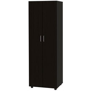 rst brands holbrook mdf wardrobe armoires cabinet in black
