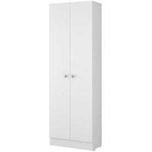 RST Brands Lindon MDF Veneer Pantry Storage Cabinet in White