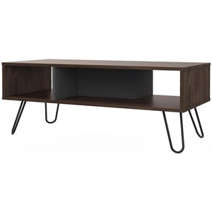 RST Brands Aster Composite Wood Coffee Table in Rich Oak