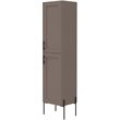 RST Brands Svedin Contemporary MDF Veneer Tall Bathroom Cabinet in Taupe Brown