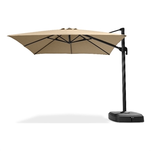 portofino comfort 10' resort umbrella with sunbrella fabric