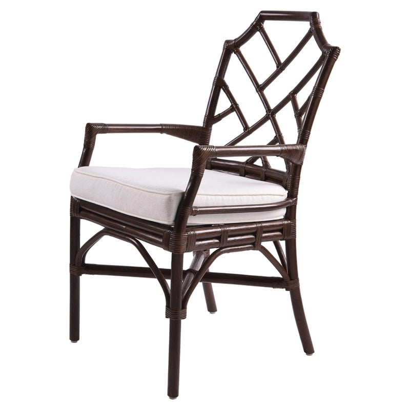 Kara Rattan Arm Chair - Thumbnail 4