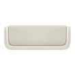 NPD Furniture Marsha KD Velvet Fabric Bench in Dainty Cream