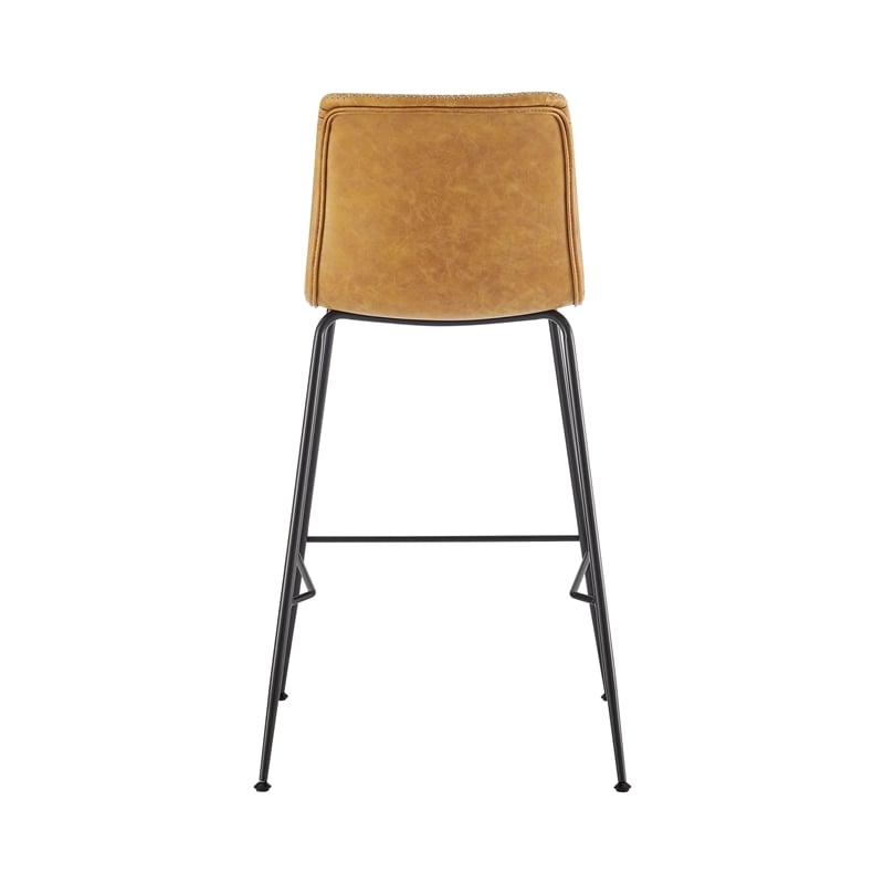 NPD Furniture Jayden Faux Leather Counter Stool (Set of 2)