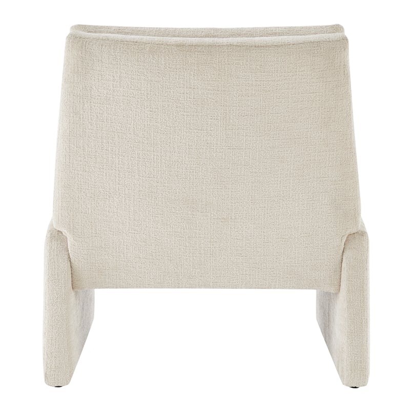 NPD Furniture Rooney Fabric Accent Chair in Seville Beige