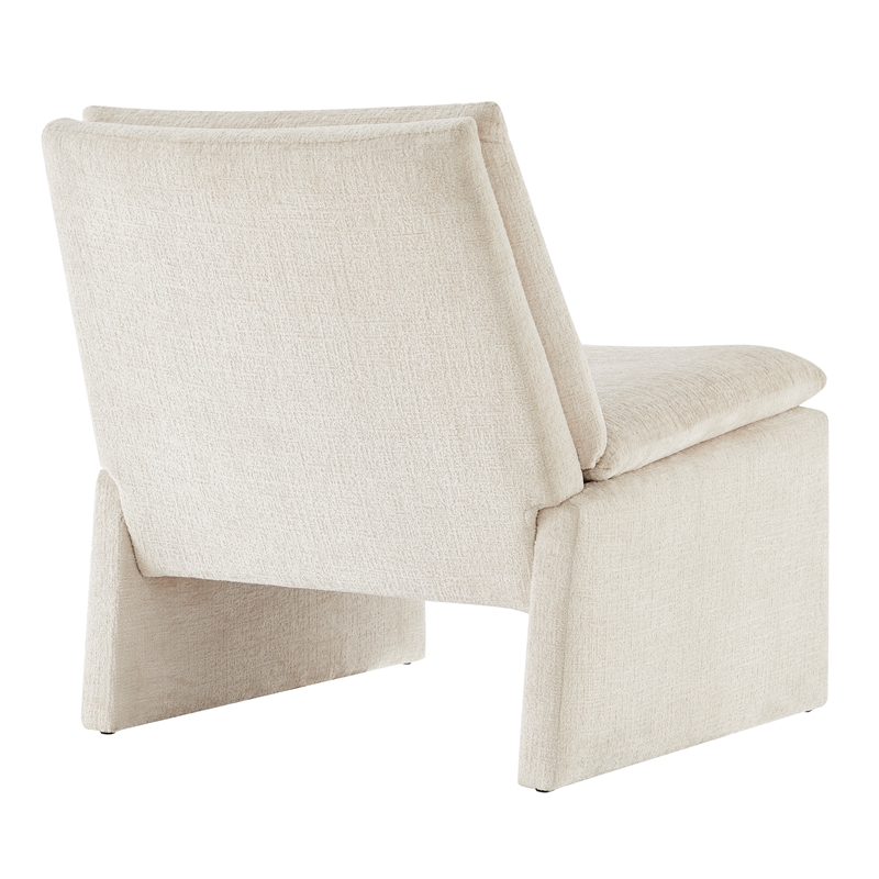 NPD Furniture Rooney Fabric Accent Chair in Seville Beige