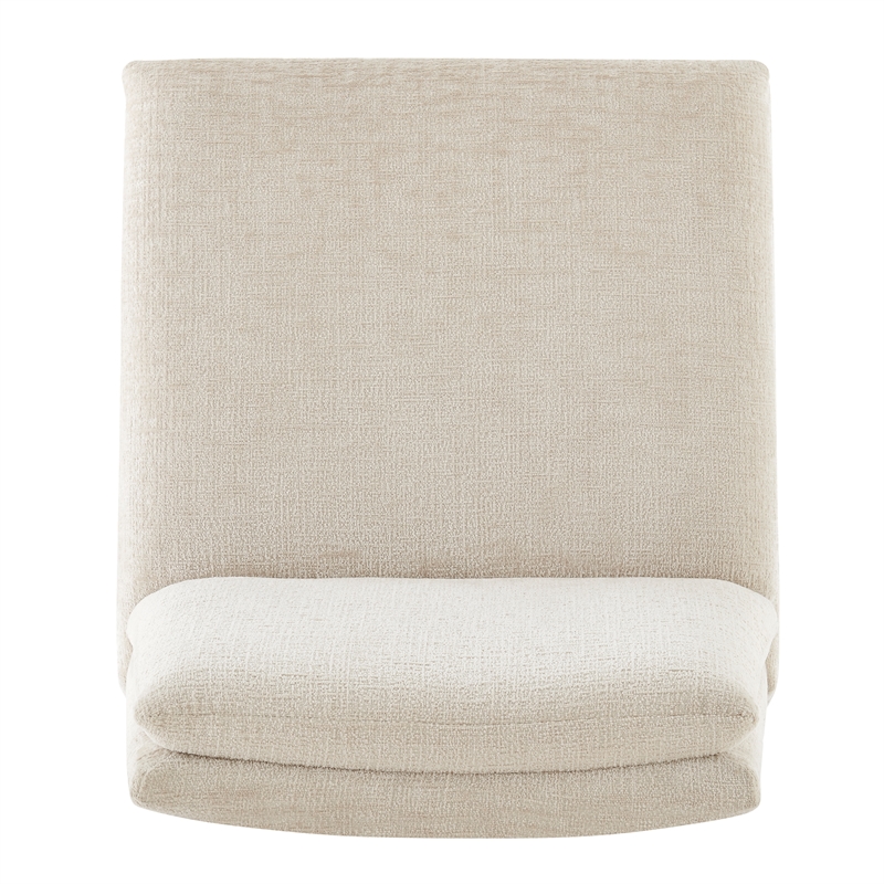 NPD Furniture Rooney Fabric Accent Chair in Seville Beige