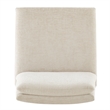 NPD Furniture Rooney Fabric Accent Chair in Seville Beige