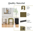 NPD Furniture Jovanka Fabric Counter Stool in Palladian Green