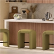 NPD Furniture Jovanka Fabric Counter Stool in Palladian Green