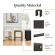 NPD Furniture Jovanka Fabric Counter Stool in Palladian Charcoal