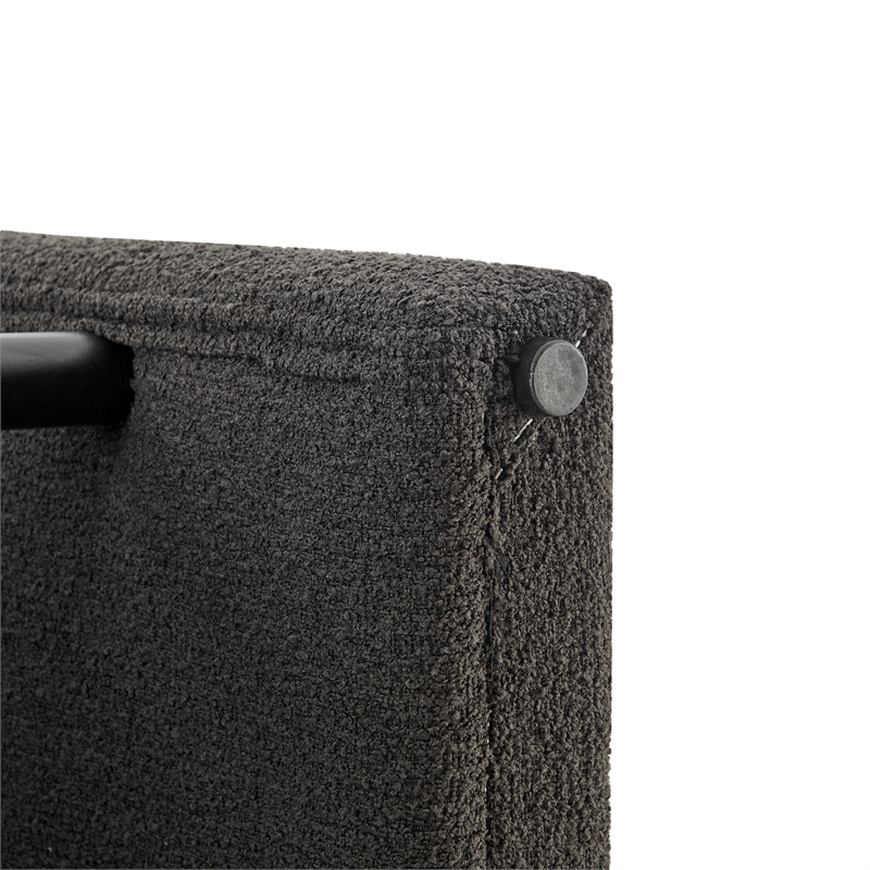 NPD Furniture Jovanka Fabric Counter Stool in Palladian Charcoal