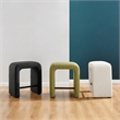 NPD Furniture Jovanka Fabric Counter Stool in Palladian Charcoal