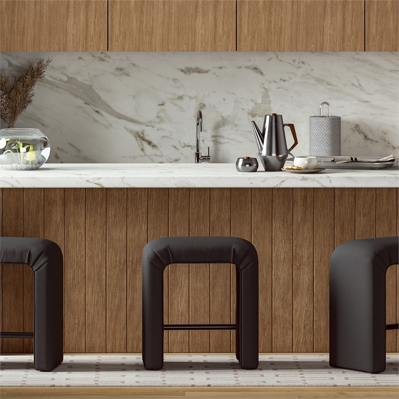 NPD Furniture Jovanka Fabric Counter Stool in Palladian Charcoal