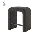 NPD Furniture Jovanka Fabric Counter Stool in Palladian Charcoal