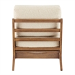 NPD Furniture Chandler Fabric Accent Chair in Palladian Beige