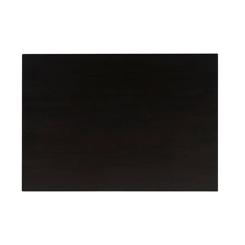 NPD Furniture Caine Rattan Nightstand/ Side Table in Black