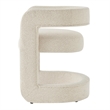 NPD Furniture Althea Fabric Dining Side Chair in Palladian Beige