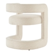 NPD Furniture Althea Fabric Dining Side Chair in Palladian Beige