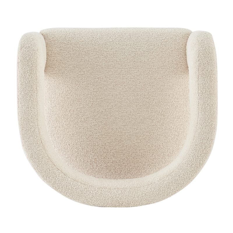 NPD Furniture Althea Fabric Dining Side Chair in Palladian Beige